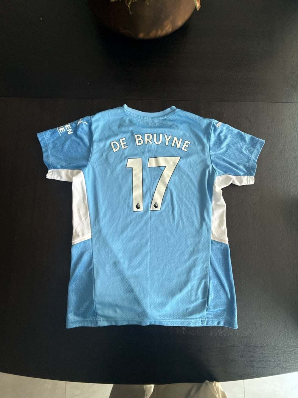 Manchester City 2021-22 Home Jersey - Kevin De Bruyne #17 (93:20 Edition)